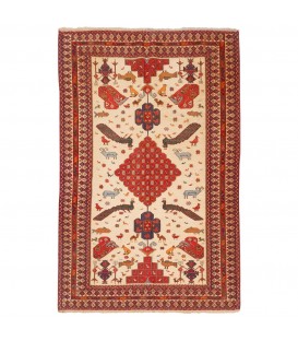 Персидский килим ручной работы Сирян Код 187400 - 122 × 190