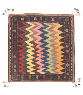 Персидский килим ручной работы Сирян Код 187388 - 125 × 128