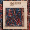 Персидский ковер ручной работы Санандай Код 187421 - 114 × 157