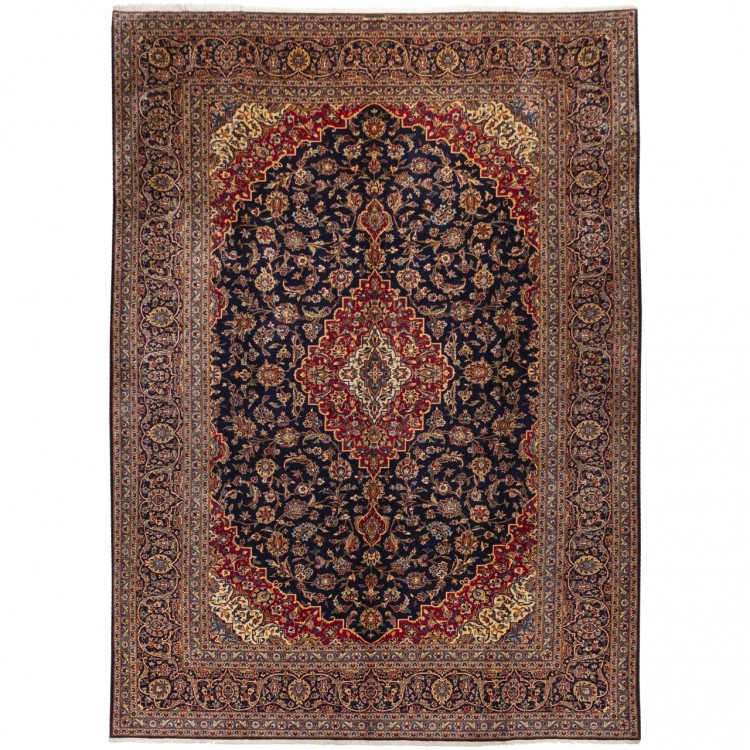 イランの手作りカーペット カシャン 番号 187303 - 270 × 370