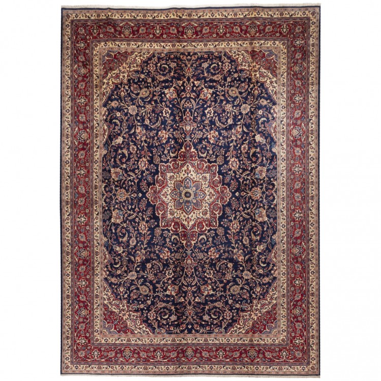 イランの手作りカーペット ハメダン 番号 187311 - 268 × 372