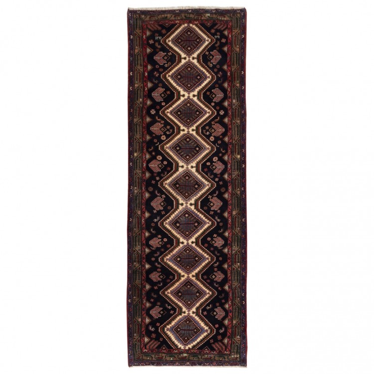 Персидский ковер ручной работы Хамаданявляется Код 187449 - 104 × 317