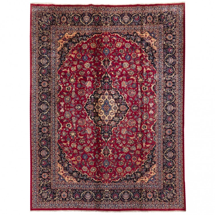 イランの手作りカーペット カシャン 番号 187357 - 293 × 388