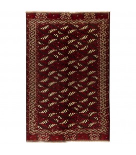 イランの手作りカーペット トルクメン 番号 187364 - 207 × 317