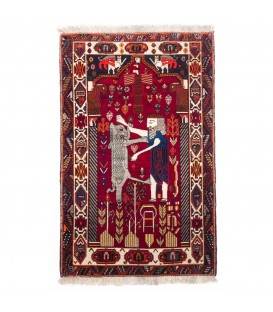 handgeknüpfter persischer Teppich. Ziffer 162021
