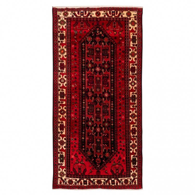 イランの手作りカーペット カーディ 番号 179243 - 180 × 332
