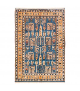 Персидский ковер ручной работы Сабзевар Код 171617 - 199 × 287