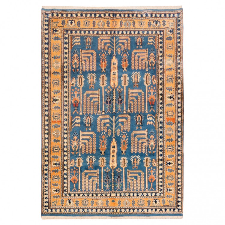 Tappeto persiano Sabzevar annodato a mano codice 171617 - 199 × 287