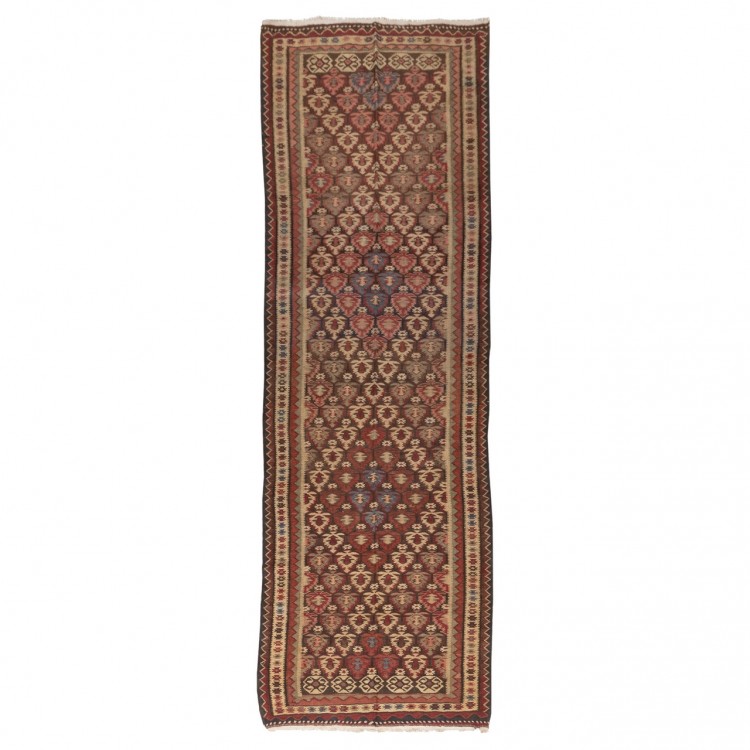 Персидский килим ручной работы Шахсевены Код 187441 - 116 × 365