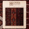 Персидский ковер ручной работы Балуч Код 179270 - 106 × 201
