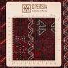 Персидский ковер ручной работы Балуч Код 179291 - 99 × 193
