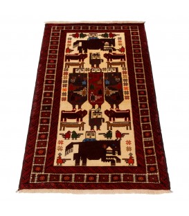 俾路支 伊朗手工地毯 代码 179295
