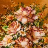 تابلو فرش دستباف گل در گلدان تبریز کد 902295