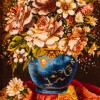 Tableau tapis persan Tabriz fait main Réf ID 902300