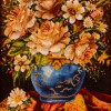 イランの手作り絵画絨毯 タブリーズ 番号 902308