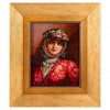 イランの手作り絵画絨毯 タブリーズ 番号 902320