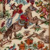イランの手作り絵画絨毯 コム 番号 902330
