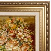 تابلو فرش دستباف گل در گلدان تبریز کد 902338
