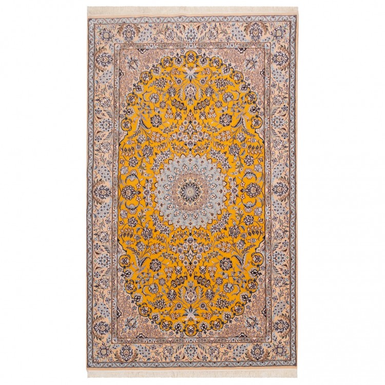 Персидский ковер ручной работы Наина Код 180086 - 150 × 247
