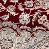 イランの手作りカーペット ナイン 番号 180102 - 100 × 153