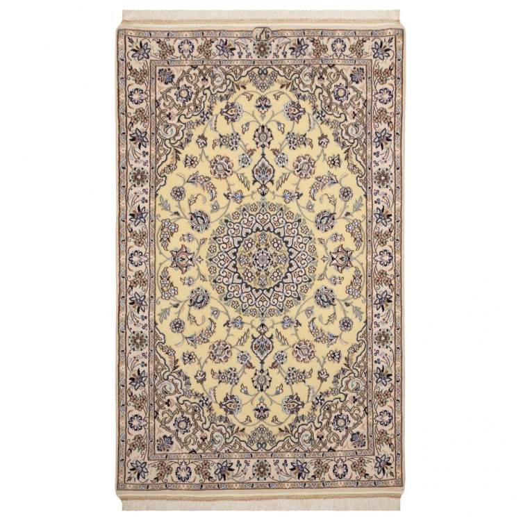 イランの手作りカーペット ナイン 番号 180108 - 100 × 152