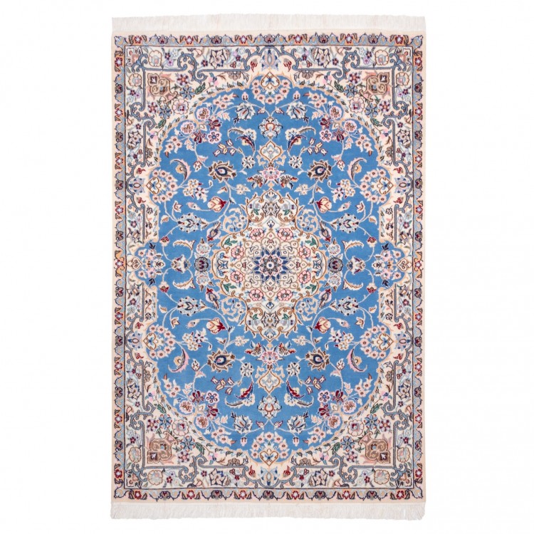 イランの手作りカーペット ナイン 番号 180116 - 105 × 151