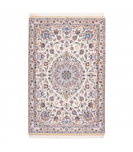 イランの手作りカーペット ナイン 番号 180119 - 100 × 146