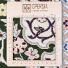 Tappeto persiano Nain annodato a mano codice 180122 - 100 × 145
