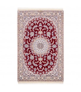 イランの手作りカーペット ナイン 番号 180127 - 101 × 153