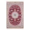 Tappeto persiano Nain annodato a mano codice 180127 - 101 × 153