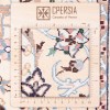 Tappeto persiano Nain annodato a mano codice 180128 - 100 × 145