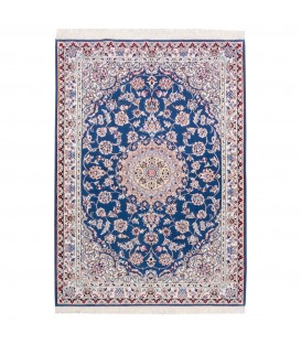イランの手作りカーペット ナイン 番号 180130 - 100 × 145