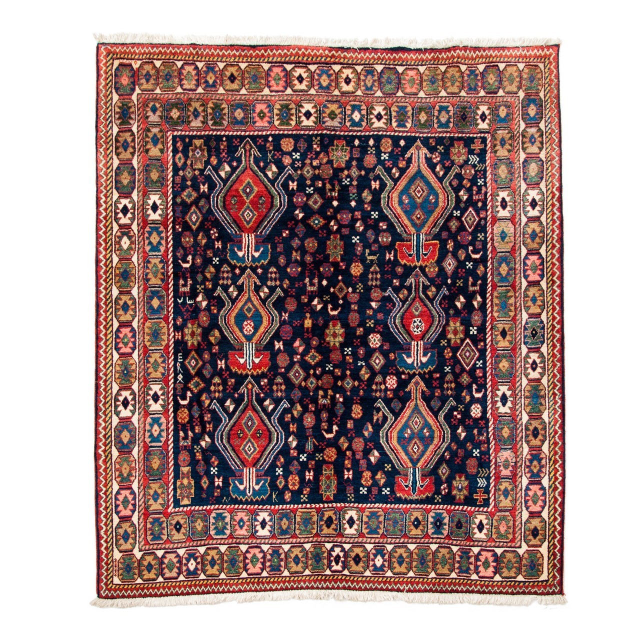 Bakhtiari Carpet Ref 101894