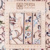 Tappeto persiano Nain annodato a mano codice 180142 - 103 × 150