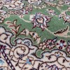 イランの手作りカーペット ナイン 番号 180150 - 82 × 119
