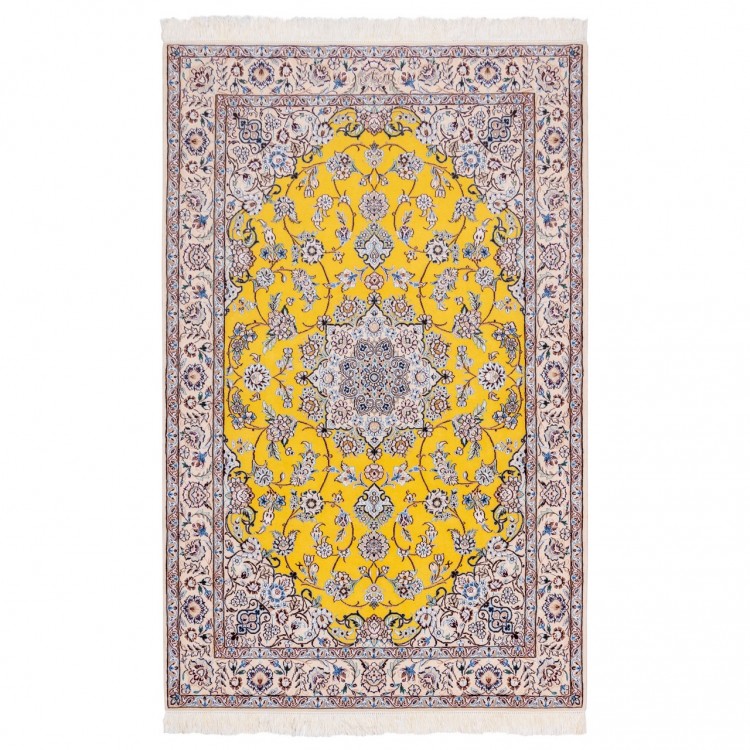 Персидский ковер ручной работы Наина Код 180162 - 130 × 210