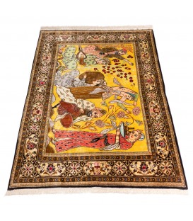 イランの手作りカーペット コム 番号 141121 - 80 × 118