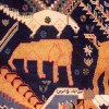 Tappeto persiano Zabul annodato a mano codice 141122 - 96 × 258