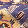 イランの手作りカーペット ザブル 番号 141123 - 99 × 230