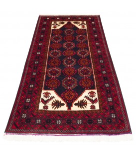 イランの手作りカーペット バルーチ 番号 141126 - 101 × 197