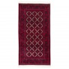 イランの手作りカーペット バルーチ 番号 141128 - 105 × 200