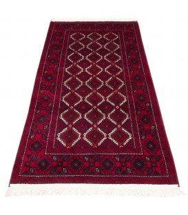 イランの手作りカーペット バルーチ 番号 141128 - 105 × 200