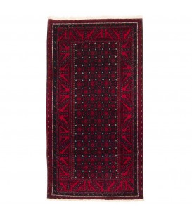イランの手作りカーペット バルーチ 番号 141135 - 113 × 213