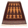 イランの手作りカーペット バルーチ 番号 141141 - 114 × 220