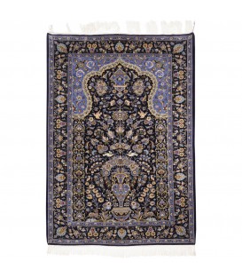 イランの手作りカーペット カシャン 番号 141142 - 142 × 202