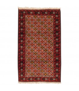 Персидский ковер ручной работы Балуч Код 141147 - 105 × 173
