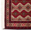 イランの手作りカーペット バルーチ 番号 141150 - 110 × 210