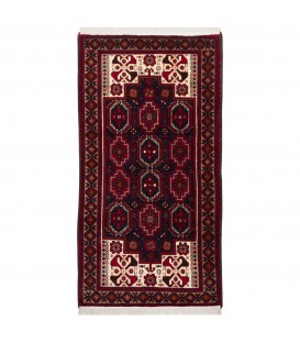 イランの手作りカーペット バルーチ 番号 141154 - 100 × 188