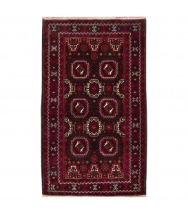 イランの手作りカーペット バルーチ 番号 141161 - 104 × 176
