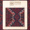Персидский ковер ручной работы туркменский Код 141162 - 91 × 161